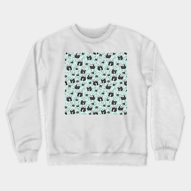 Pandas Crewneck Sweatshirt by nemki